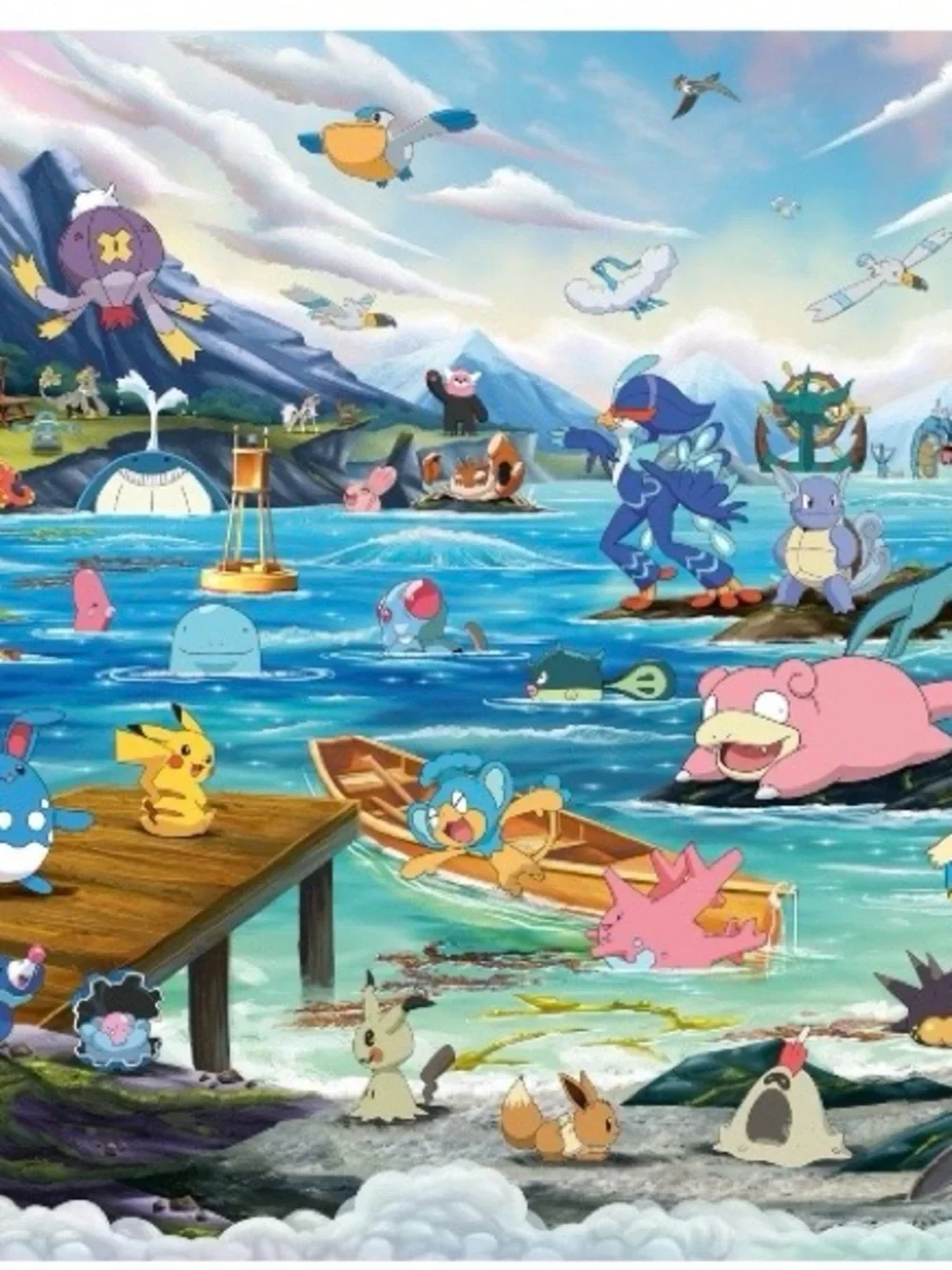 Pokemon Puzzle OVER 40,000 pieces pre-release